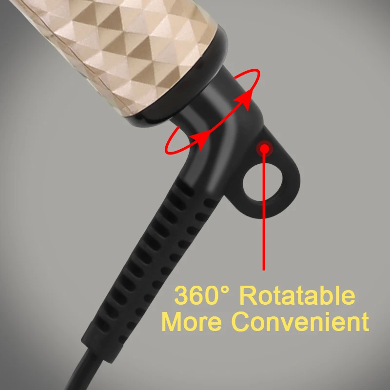 Kaufen ANLAN Haar Kamm Pinsel Bart Haarglätter Multifunktionale Haar Richt Kamm Haar Curler Schnell Bart Haar Styler Für Männer