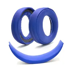 Мягкие поролоновые накладки на наушники, подушечки для наушников SONY Gold, беспроводные наушники PS3 PS4 7,1