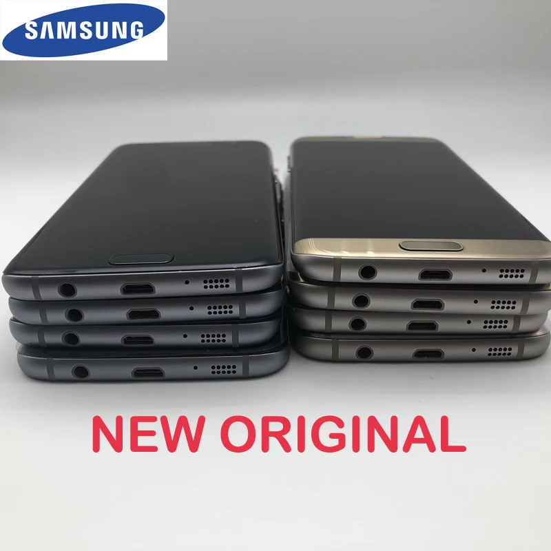 New Original LCD Display For Samsung Galaxy S7 Edge G935 G935F G935FD G935A G935V G935U Digitizer Touch Screen Frame NO Shadow | Мобильные