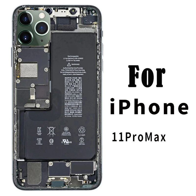 Запасная батарея, наклейка для телефона для iPhone 11 Pro Max 11 Pro 11, Новая классная забавная компонентная наклейка на заднюю панель s для iPhone 11 Pro 11