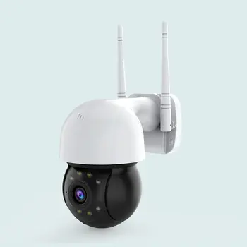 

Wifi Ip Camera 1080p Outdoor Security Camera Ptz 4x Zoom Infrared Night Vision Hemisphere Cctv Camera Two Way Audio