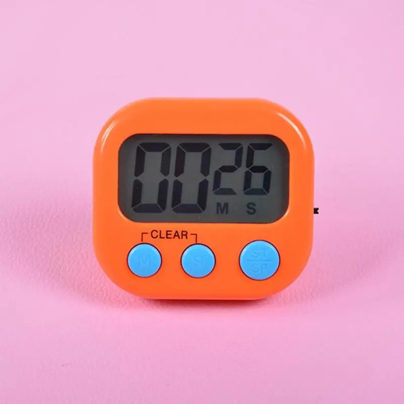 Kitchen Timer Cooking Multi-function Loud Alarm Cooking Count Up Countdown Alarm Clock Assistant Baking Tools Magnetic Stand