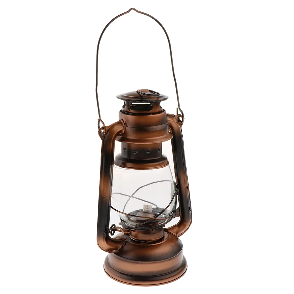 Vintage Metal Oil Lamp,  Lantern for Indoor Outdoor Decoration