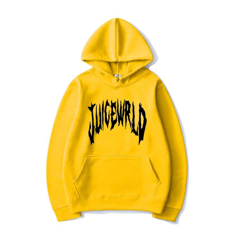 juice wrld yellow hoodie
