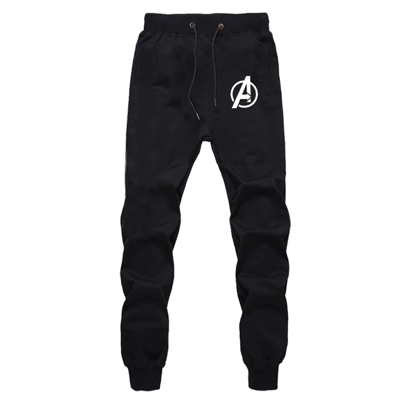 1 Hot-Selling The Avengers Pants Fitness Jogger Jogging Long Pants Women Men's New Fashion Casual Breathable Beach Pants - Цвет: 1