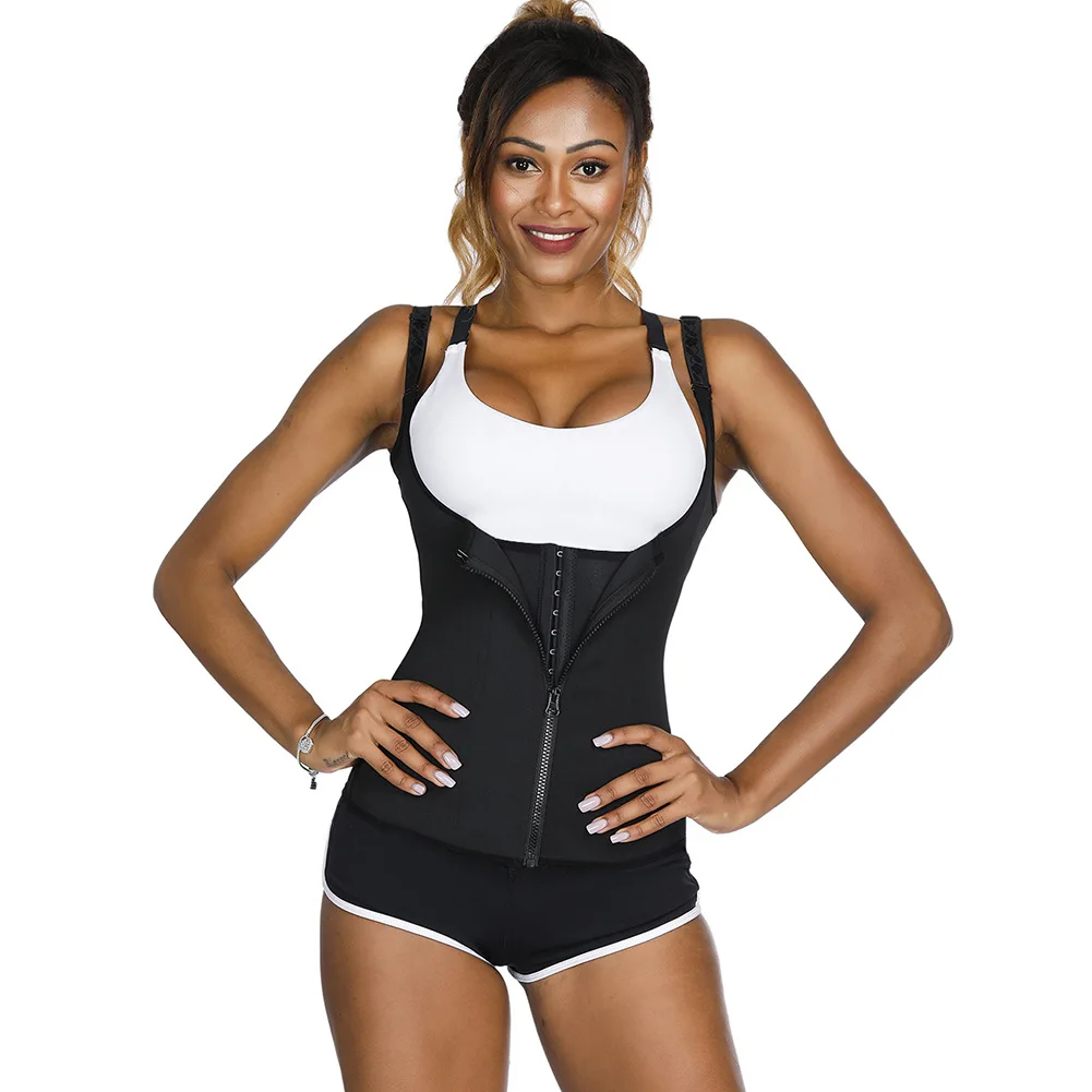 

ZYSK Women Body Shapewear Slimming Waist Trainer Cincher Underbust Corset Vest Tops Neoprene Firm Body Shaper S-XXXL