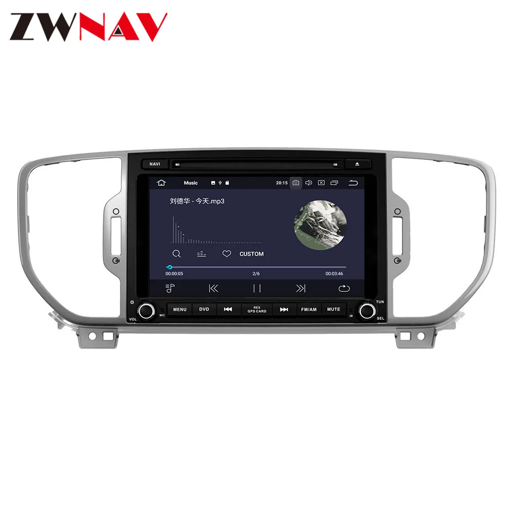 Clearance 2 din Android 9.1 car dvd player for KIA sportage 2015 - 2019 gps navigation car multimedia stereo radio tape recorder head unit 2