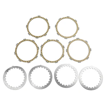 

Artudatech Clutch Kit Steel Friction Plates fit for Yamaha XT125 RT100 RS100 TZR80 YBR125 598-16321-01 598-16321-01 Motor Parts