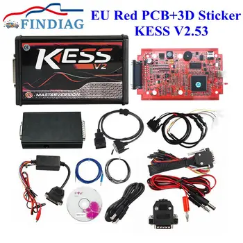

Newest KSUITE V2.53 With Buzzer Read&Write ECU Via OBD2 Online Version KESS V5.017 EU Red PCB Chip Tuning Tool For Car/Tractor