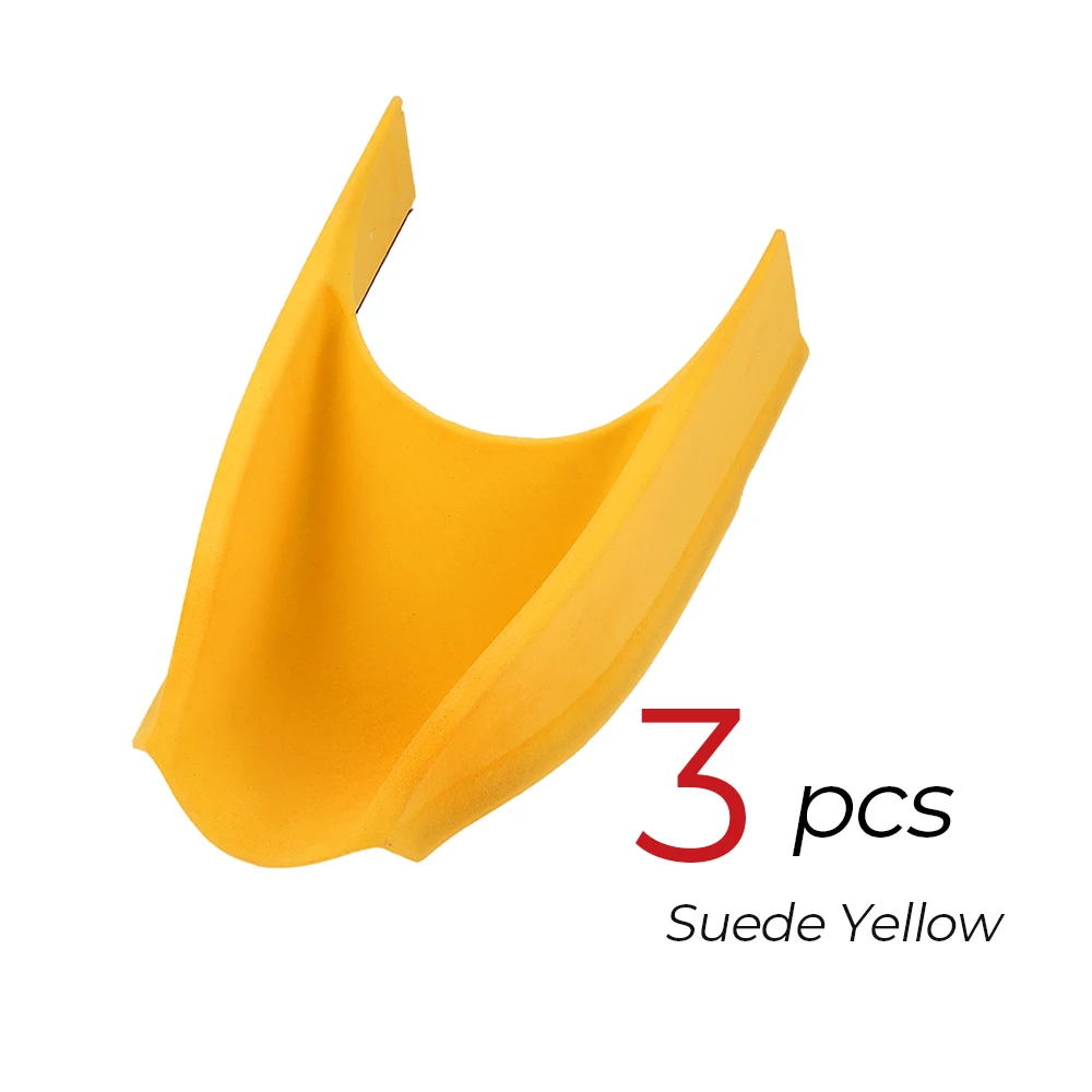 3 x SUEDE YELLOW Автомобильный подлокотник, коробка для хранения, контейнер, перчатка, авто органайзер для Smart 453 fortwo forfour-, аксессуары для mercedes - Название цвета: 3 x SUEDE YELLOW