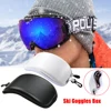Ski Snow Goggle Protector Case (Without Goggles) Skiing Snowboard Glasses Eyewear Box Zipper Hard Case Bag New Arrival 1