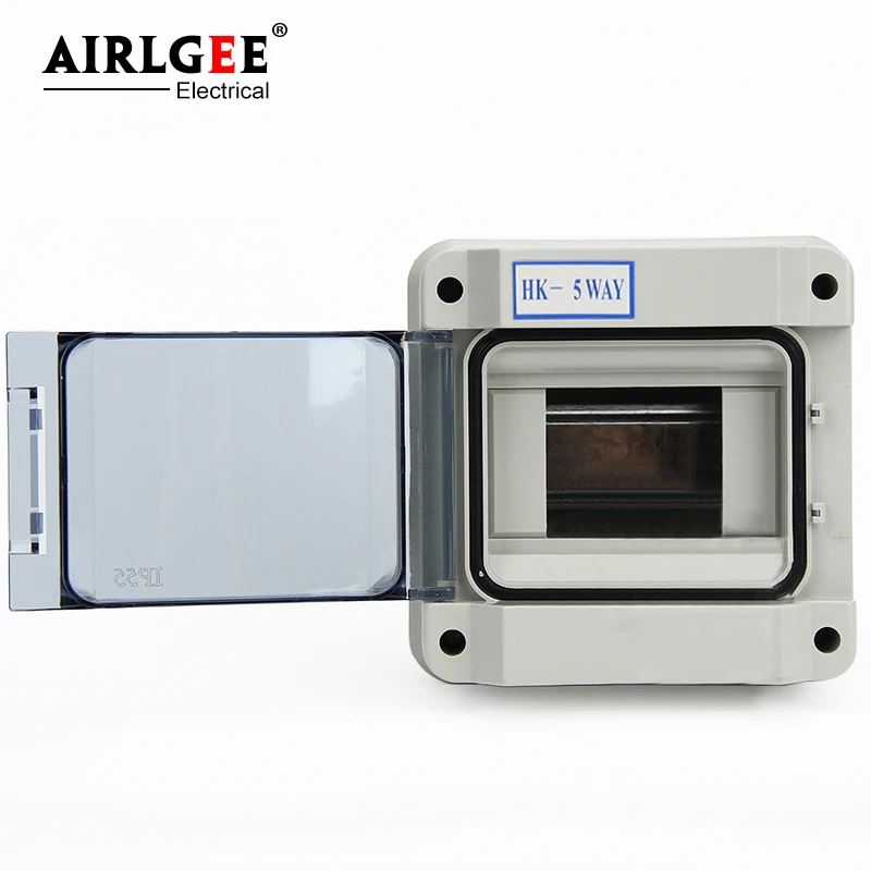 IP65 HK-5ways 5 способ 140*140*105 мм водонепроницаемый пластиковый провод распределительная коробка выключатель коробка с прозрачной крышкой