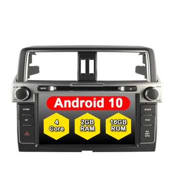 

ANDROID 10.0 FOR TOYOTA PRADO 2014 EXTERNAL MICROPHONE INCLUDED ANDROID DOUBLE 2 DIN CAR Radio Gps DVD PLAYER Central Multimidia