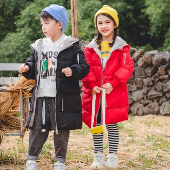 

Girls Winter Jacket for Boys Winter Coats Children Clothing Warm Long Snowsuit Overalls Clothes Kids Outerwear Winterjas Jongen