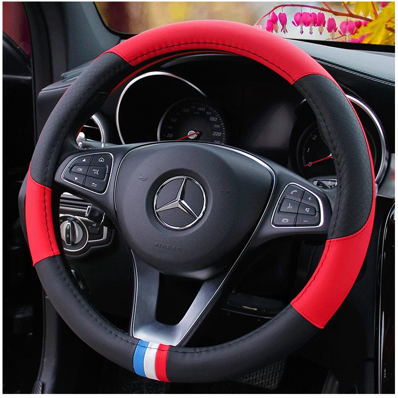 PU Leather Universal Car Steering wheel
