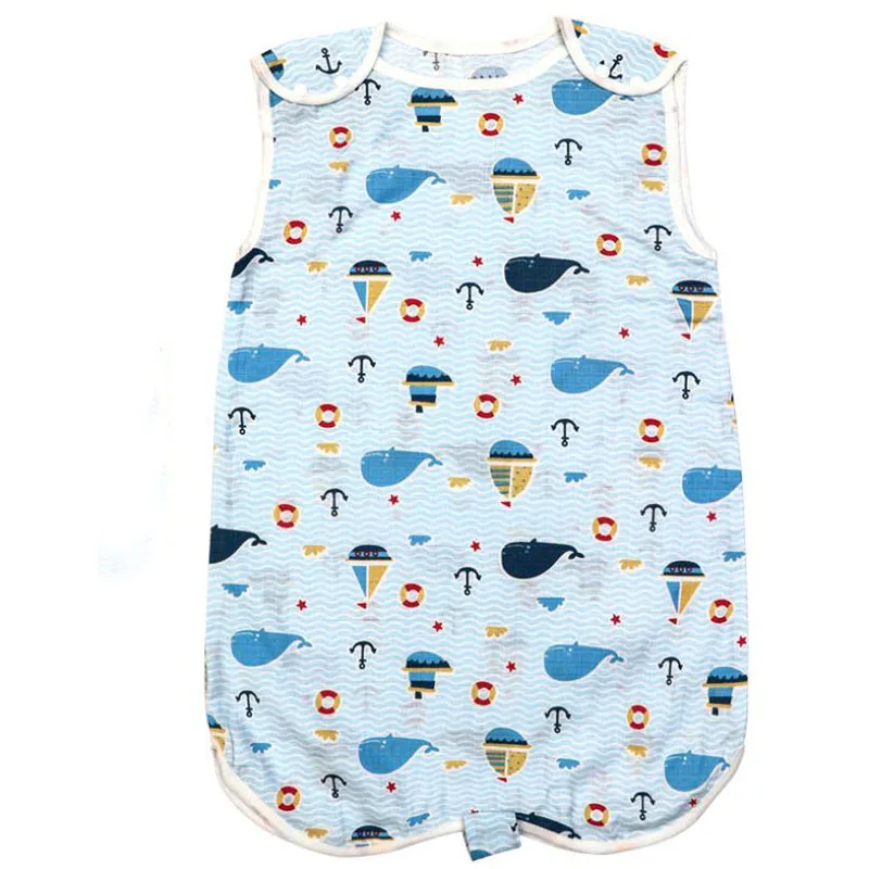 

Sleeveless Newborn Envelop 68cm Kids Sleeping Bag Winter Cotton Infant Sleep Sack for Baby