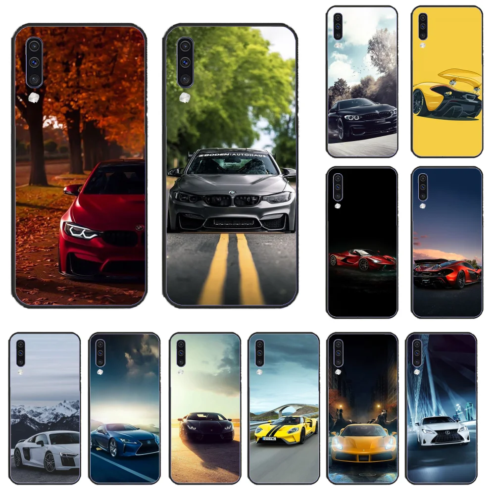 Для Samsung a50 Горячая роскошь BMW чехол для телефона A50 60 70 A6 2018 plus A8 A7 A9 750 920 | Мобильные