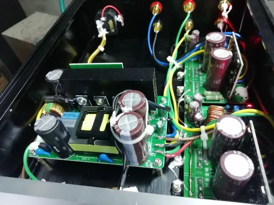 250 Вт x 2 стерео Hi-Fi класса D аудио усилитель мощности IRS2092+ IRFB4227 готовый усилитель