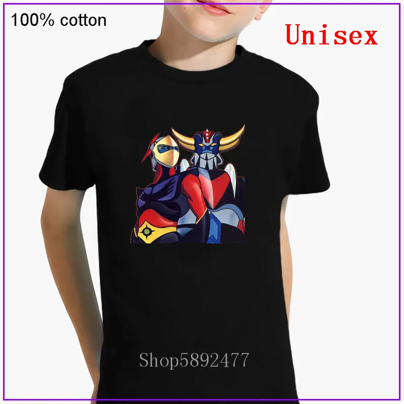 Детские футболки НЛО робот греназер гольдрейк новинка 2020 яркие из 100% хлопка с