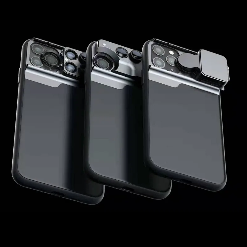 Для iPhone 11 PRO Max многофункциональный объектив мобильного телефона широкоугольный Макро Рыбий глаз портрет телеобъектив CPL фильтр объектив практичный