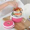 8 Hour Vacuum Thermal Lunch Box Stainless Steel School Student Office Bento Box Leak-proof Portable Food Container Tableware Set ► Photo 2/6