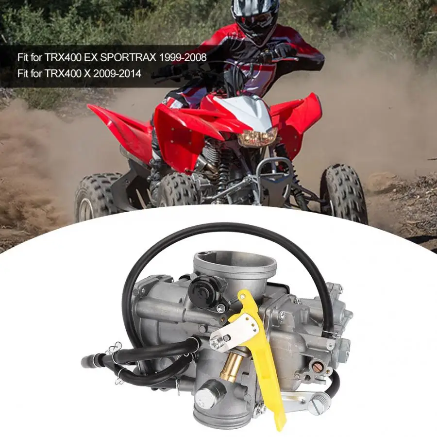 Металлический карбюратор в сборе Замена Подходит для Honda TRX400 Ex 400x Sportrax 2009- авто аксессуары