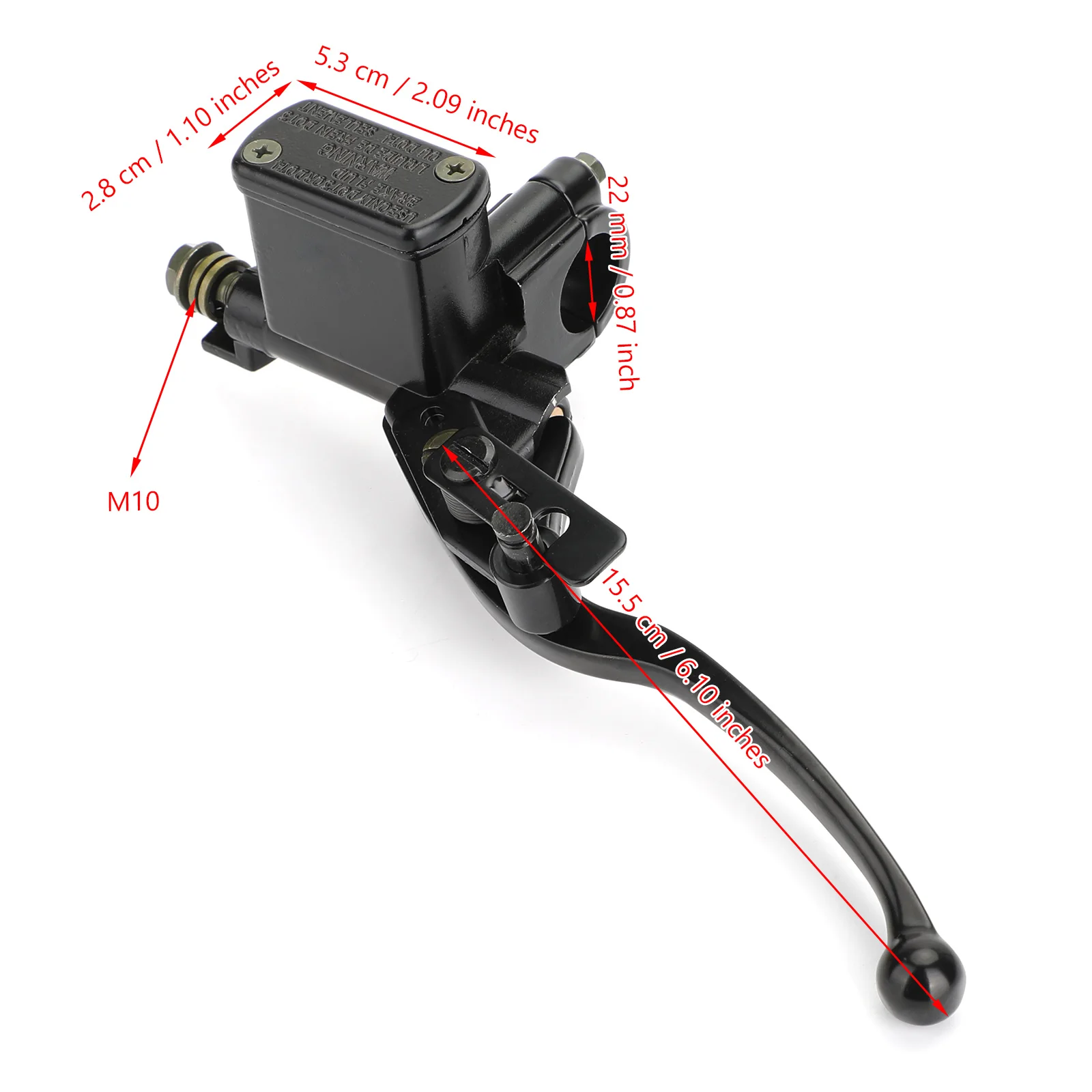 Artudatech главный тормозной цилиндр для 50cc 70cc 90cc 110cc 125cc 150cc для ROKETA TaoTao Sunl Kazuma AIM-EX ATV запчасти