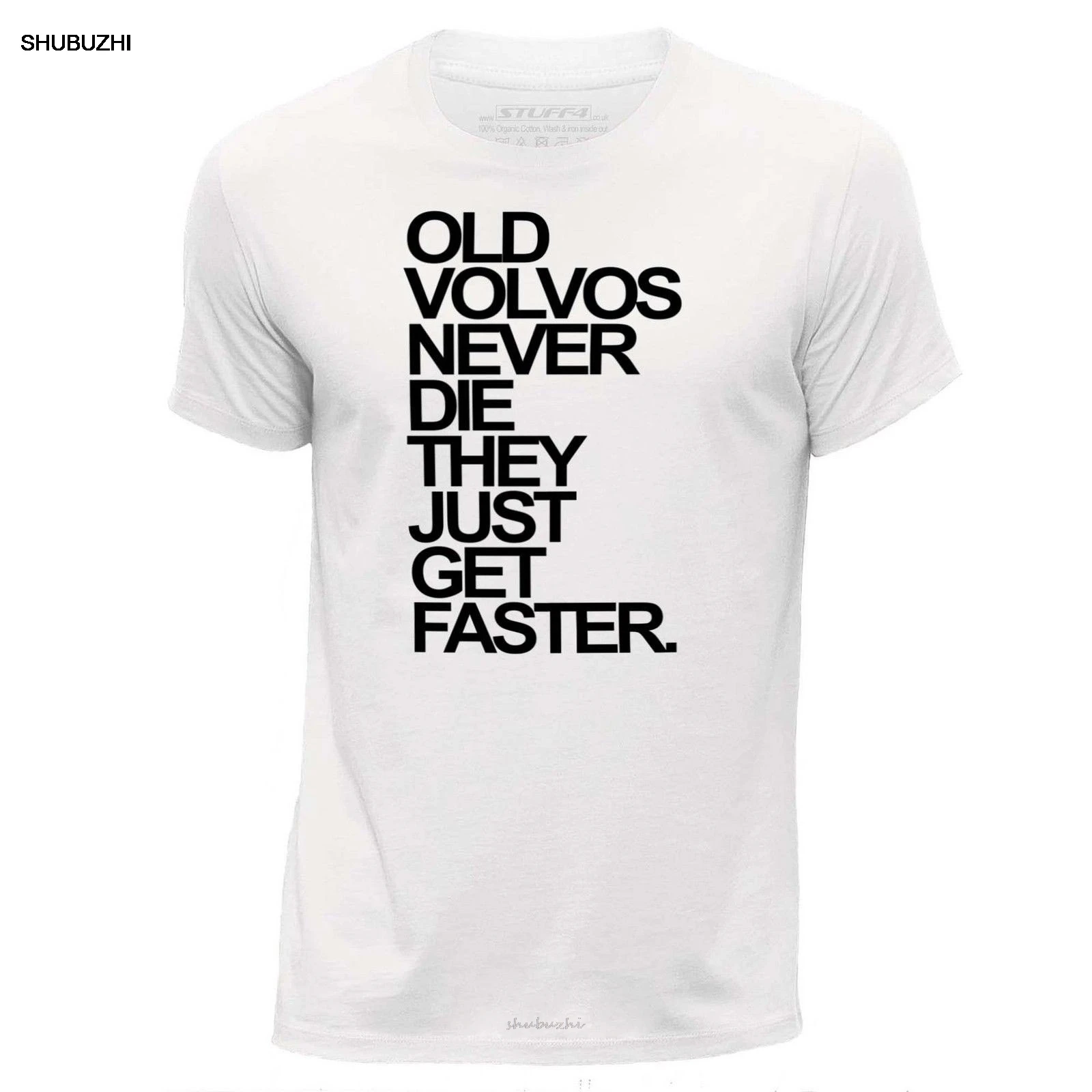 Men T Shirt Herren Old Volvos Schnuffel Never Die Cotton Graphic T Shirt Funny T Shirt Novelty Tshirt Women T Shirts Aliexpress