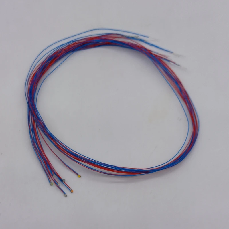 5PCS Pre-wired #0402 Smd Leds 3v 10 Colors 30cm Connection Wires,hobby Model Kit Railroad/Railway/Starship/Gundam Lighting