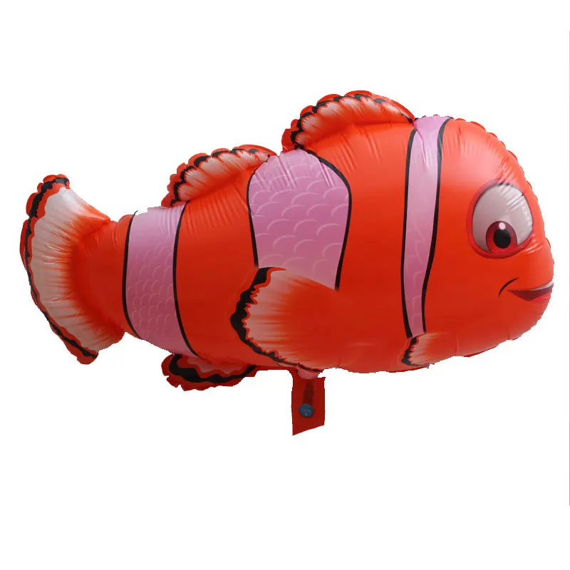 fish 2 шт. мини-шары из фольги для животных украшения для дня рождения Детские шарики для рыбки надувные игрушки Детские шарики для вечеринки - Цвет: fish