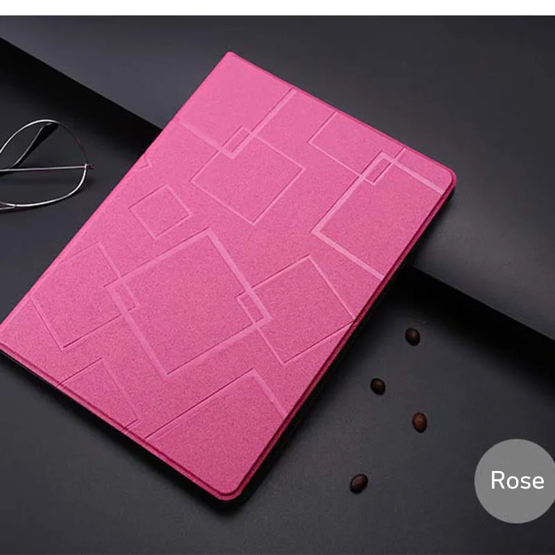 Rose Чехол для IPad 6-го поколения, модная искусственная кожа+ Поликарбонат, подставка, умный чехол для Ipad, чехол Pro 9,7 Air 2 Air 1, Fundas Gold - Цвет: Rose