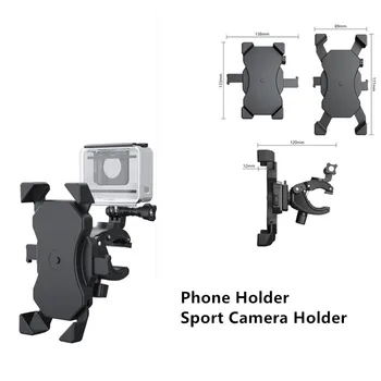 

Universal Bicycle Mobile Motorcycle Bike Handlebar Stand Mount Bracket Holder for iphone Hero 9 8 7 6 5 Accessorie Drop