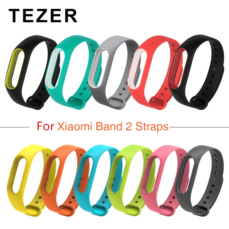 For Mi Band 2 Strap Replacement Bracelet For Xiaomi Band 2 Print Silicone Universal Wristband Colorful Waterproof Watch Band