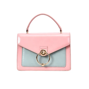 

Summer fashion women Handbag Brand Designer Woman 2020 New small Messenger Bag pu leather Ring Shoulder Bag