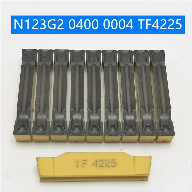 

20PCS N123G2 0400 0004 TF 4225 TF4225 Carbide Insert Turning Tool Turning Milling Cutter CNC Cutting Tool Slot Cutting