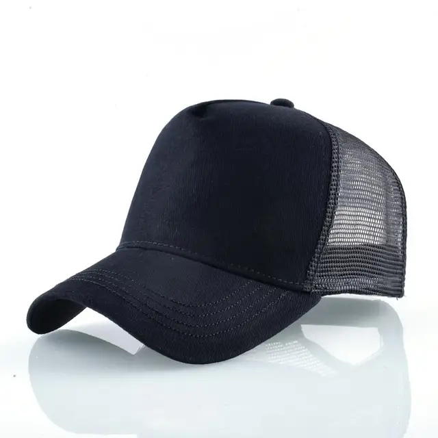 Fashion Animals Embroidery Baseball Caps Men Women Snapback Hip Hop Hat Summer Breathable Mesh Sun Gorras Unisex Streetwear Bone Black