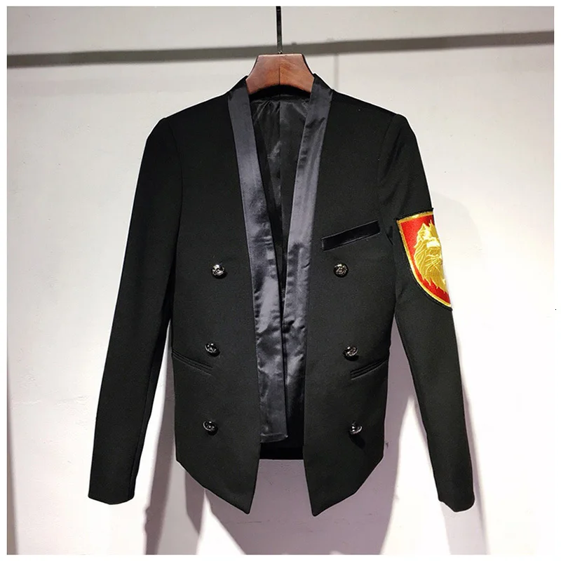 Blaser Masculino Seizoen Kleine Pak zelfontpluiing капсель делительная Losse Jas Bar Veste Homme Kostuum Man Pak Knappe