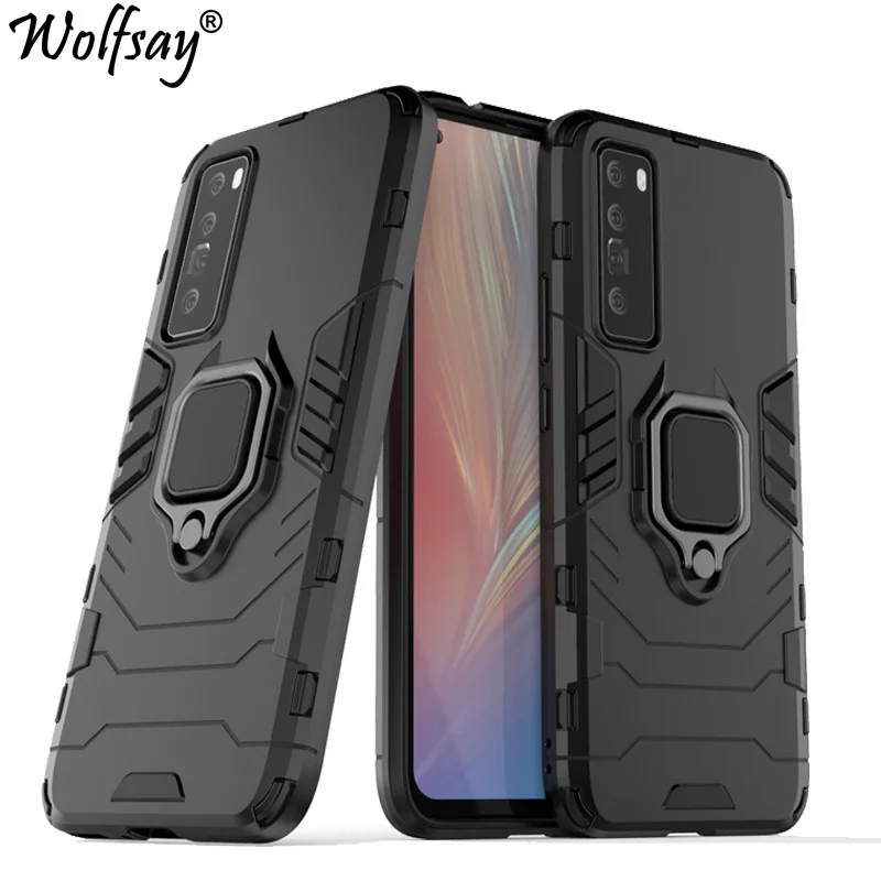 Per Huawei Nova 7 5G Custodia Armatura Supporto Di Aspirazione Magnetico Copertura Completa Per Huawei Nova 7 Custodia Cover Per Huawei Nova 8I 7 Se 7