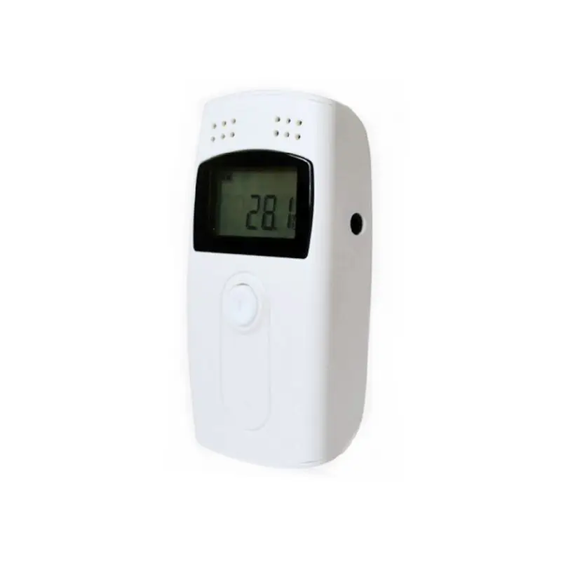

RC-4 LCD USB Mini Temperature Humidity Recorder Data Logger PDF Word Excel Print Built in External Sensor Audio Alarm 16000 Poin