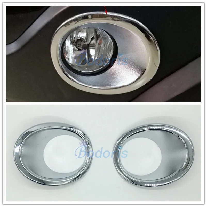 

For Honda CRV CR-V CR V 2007 2008 2009 2010 2011 Front Fog Lamp Cover Light Overlay Frame Trim Chrome Car Styling Accessories