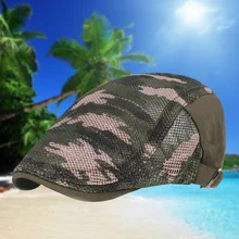 Мужская и женская летняя повседневная Кепка камуфляжная полиэфирная уличная Кепка для пешего туризма дышащая солнцезащитная Кепка с УФ-защитой сетчатая ткань