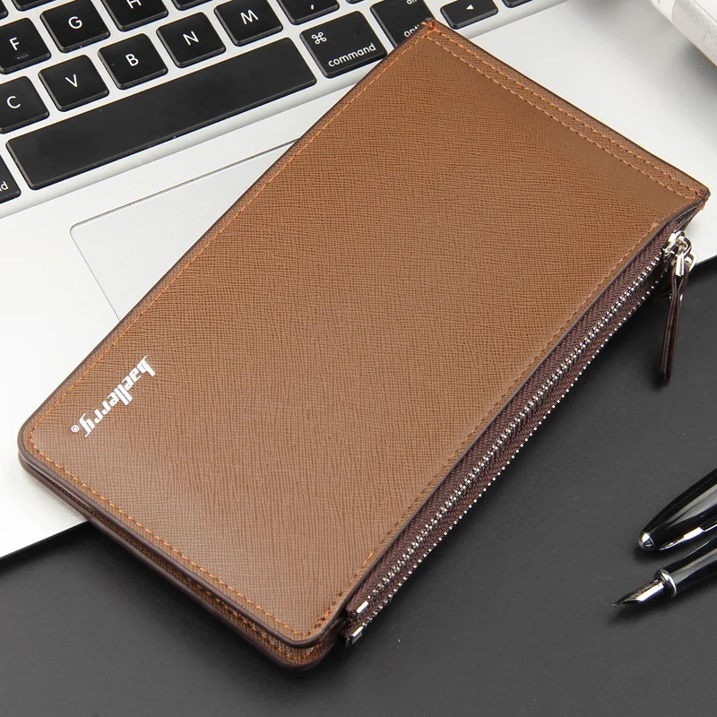 

Large Capacity 16 Slots Card Holders Men Leather Wallet Famous Brand Bifold Money Purse Fashion Male Cash Coin Pocket Free Ship