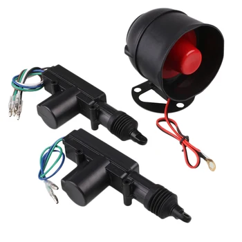

Vehemo 2 Doors Alarm Door Locking System Anti-Theft Anti-Theft Locking Alarm System Durable Locking Keyless Entry System Kit