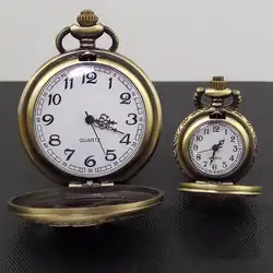 Унисекс ashion винтажный очаровательный полый роуд кулон Заводной цветок часы «арабский номер» дизайн кварцевые часы с цепочкой винтажный