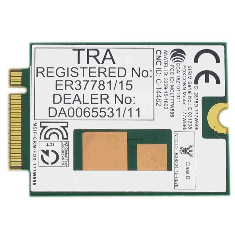 Lt4120 X5 LTE T77W595 796928-001 аккумулятор большой емкости 4G WWAN M.2 150 Мбит/с LTE модем для hp Elite X2 840 850 G3 640 650 645 G2 серебро