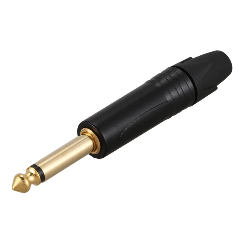 RISE-Gold  20Pcs ÷   ų 2  6.35 Mm 6.5Mm ׷  ÷ Neutrik 6.35 Mm  