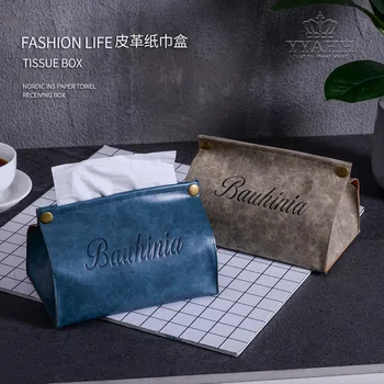 

Paper Towel Box Paper Box Living Room Home Creative Tea Table Fabric Paper Towel Bag