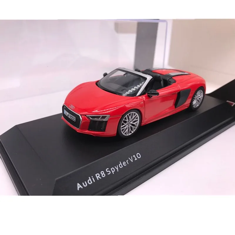 

1:43 Alloy Car Model Audi R8 SPYDER V10 Toy Car Model Collection Gift