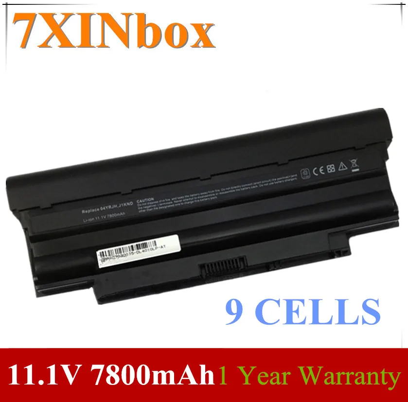 Аккумулятор для ноутбука 7XINbox 11 1 В 7800 мАч N5040 07XFJJ 9JR2H 383CW J1KND Dell Inspiron M501D M5010D M5030D N3010