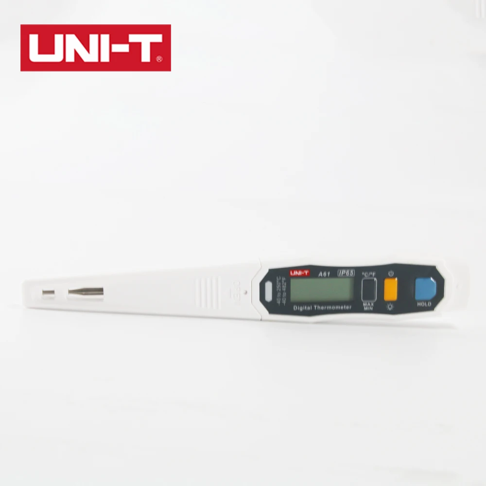 

UNI-T A61 светодиодный индикатор цифровой зонд защиты IP65 измеритель температуры воды, масла зонд для приготовления пищи кухня барбекю
